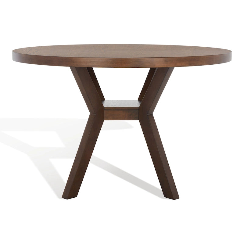 SAFAVIEH Couture Orestilla Round Wood Dining Table - 48Wx48Dx30H
