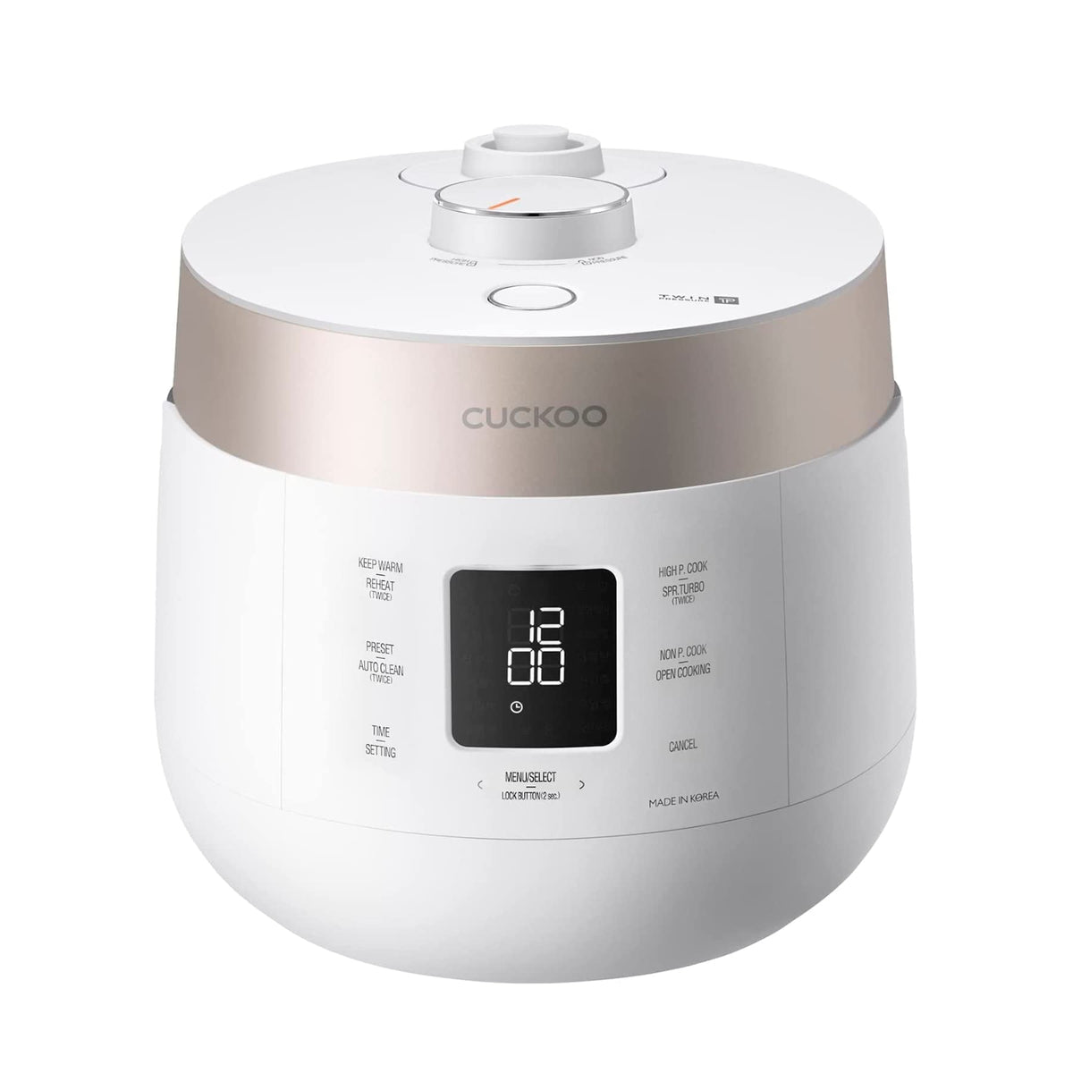 CUCKOO CRP ST0609F Uncooked Pressure Options