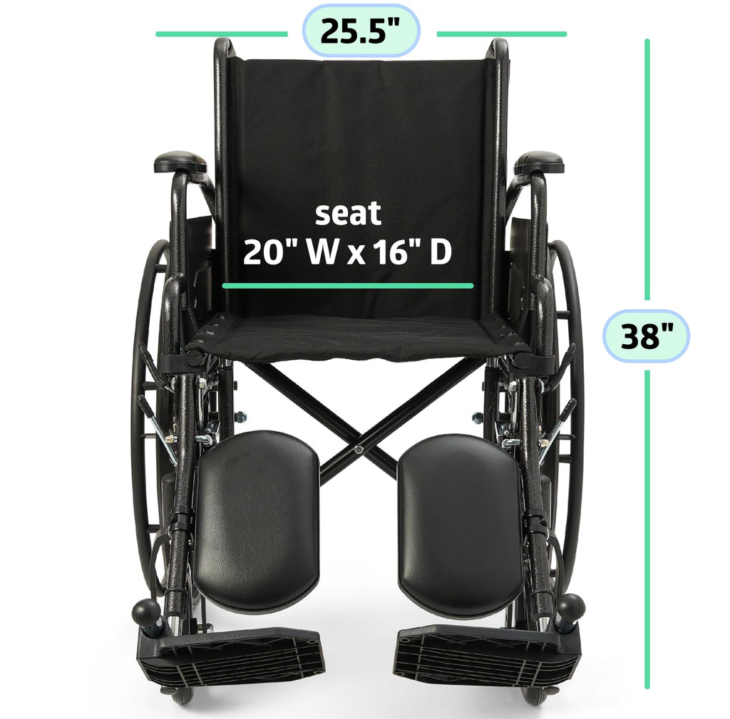 Medline Lightweight User Friendly Wheelchair Desk Length