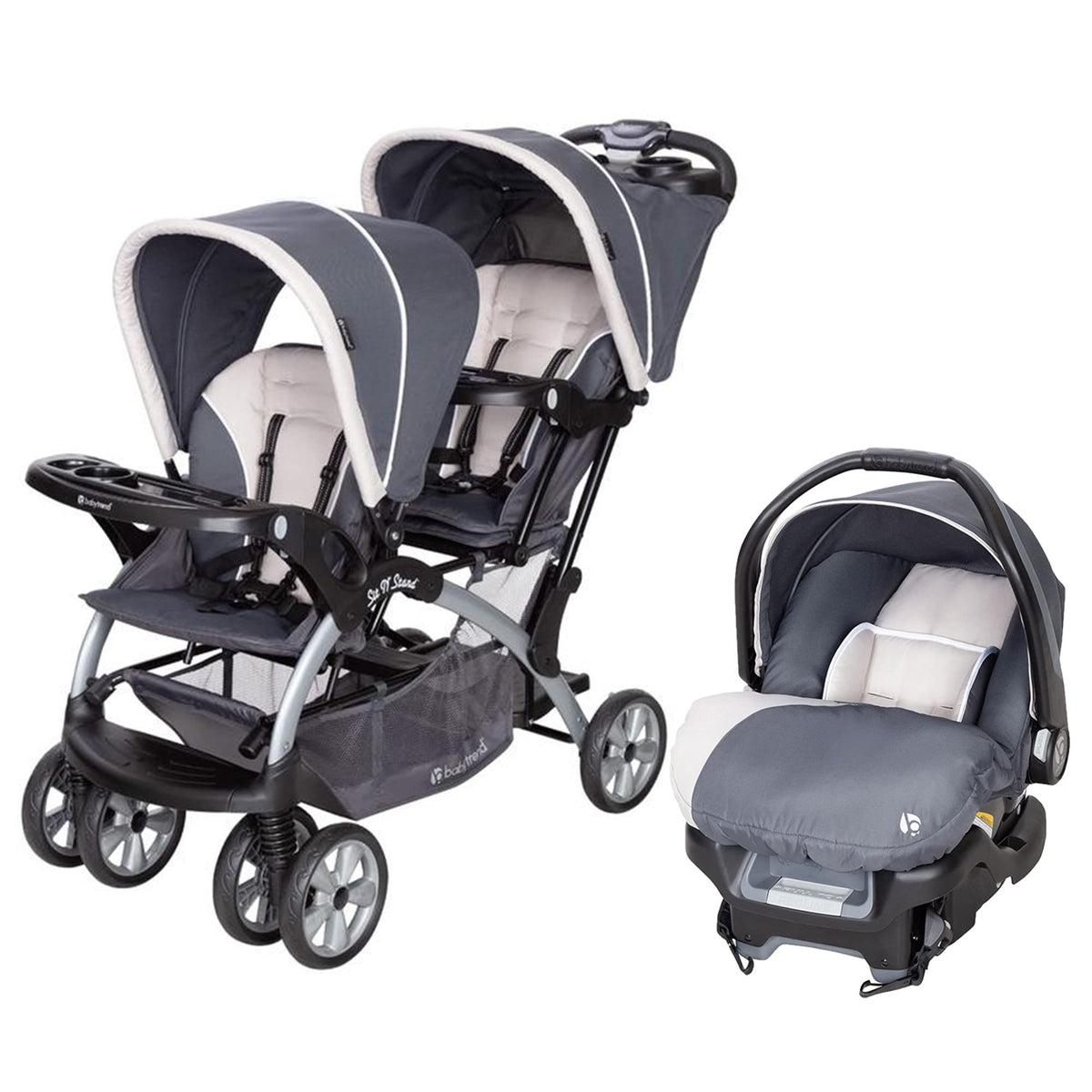 Baby Trend Double Stroller Magnolia