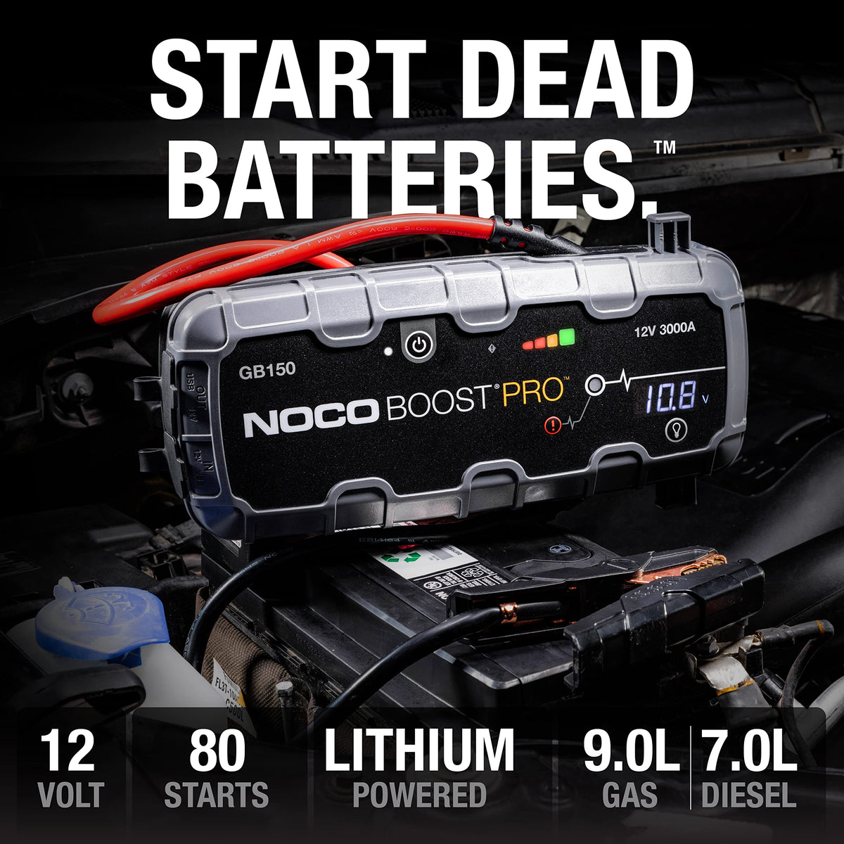 NOCO GB150 UltraSafe Lithium Gasoline