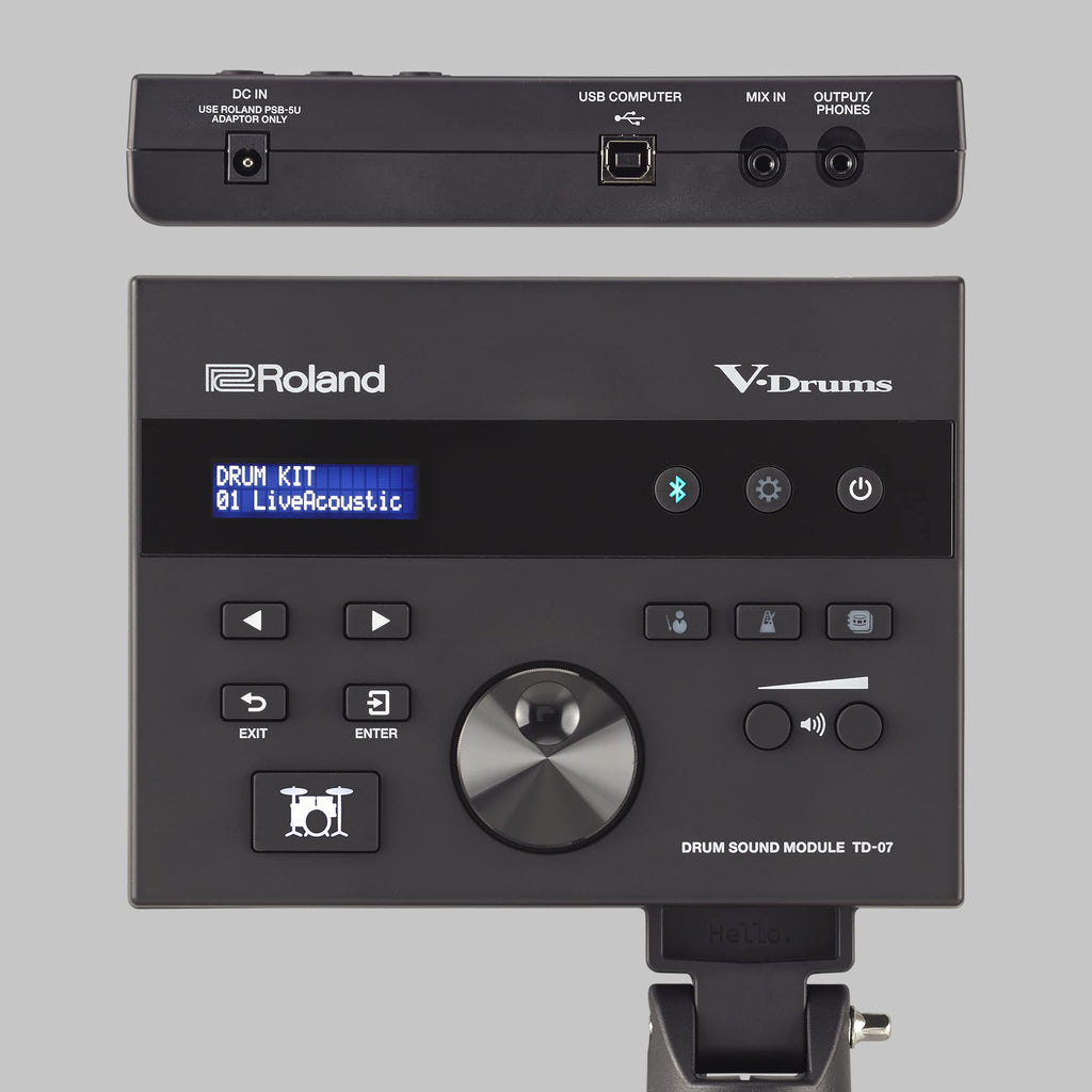 Roland TD 07DMK Electronic Double Ply playability